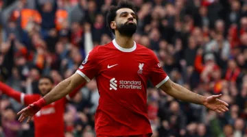 شاهد هدف محمد صلاح وكتابته التاريخ من جديد مع ليفربول أمام إيبسويتش تاون في الدوري الإنجليزي