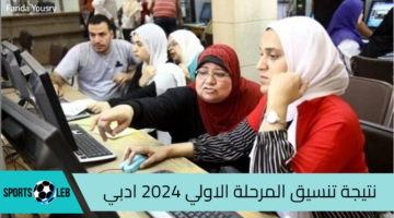 نتيجة تنسيق المرحلة الأولى 2024 أدبي عبر موقع التنسيق الإلكتروني برقم الجلوس والرقم السري tansik.digital.gov.eg