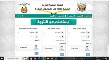 نسبة النجاح 95%.. الاستعلام عن نتائج الثانوية العامة اليمن 2024 عبر موقع وزارة التربية والتعليم moe-ye