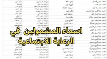 استعلم الآن”.. الاستعلام عن أسماء المشمولين بالرعاية الاجتماعية الوجبة الأخيرة 2024 في عموم العراق عبر منصة مظلتي