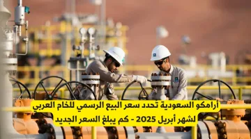 أرامكو السعودية تُعلن عن سعر البيع الرسمي للخام العربي أبريل 2025 – تعرف على السعر الجديد