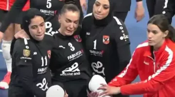 إصابة قوية تضرب تاتيانا بوكان لاعبة الأهلي في كرة الطائرة خلال مباراة مهمة