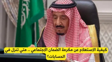 كيفية الاستعلام عن مكرمة الضمان الاجتماعي وموعد نزولها في الحسابات بالتفصيل