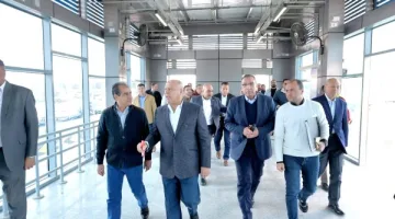 كامل الوزير يتابع تجهيزات تشغيل الأتوبيس الترددي BRT وأعمال تطوير وتحسين الطريق الدائري