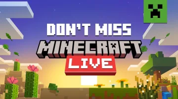 الإعلان عن موعد حدث Minecraft Live 2023: كيفية المشاهدة وأبرز التوقعات من