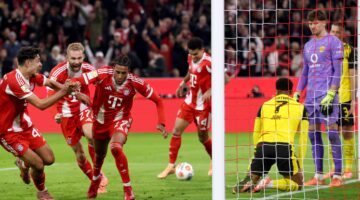 بايرن ميونخ يحسم دير كلاسيكر بثنائية في مواجهة بوروسيا دورتموند اليوم 18 أكتوبر 2025