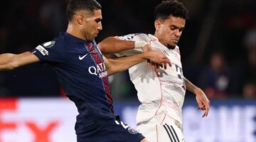 دياز يوجّه رسالة قوية لحكيمي قبل مواجهة ليون وباريس سان جيرمان